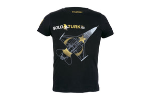 SOLOTURK Classic Black Kids T-Shirt