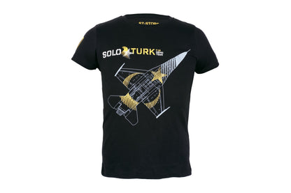 SOLOTURK Classic Black Kids T-Shirt