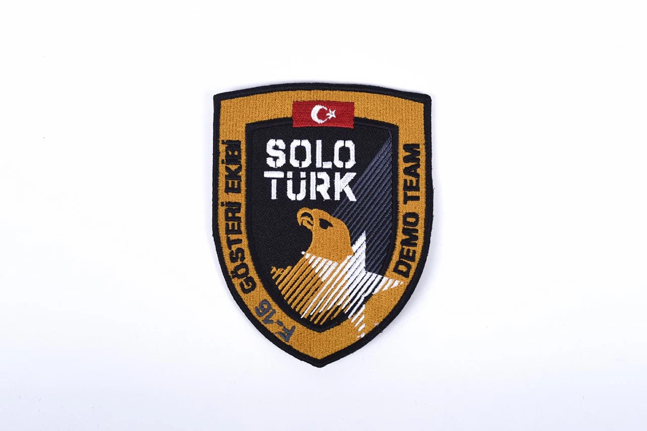 SOLOTURK  Main Embroidered  Patch