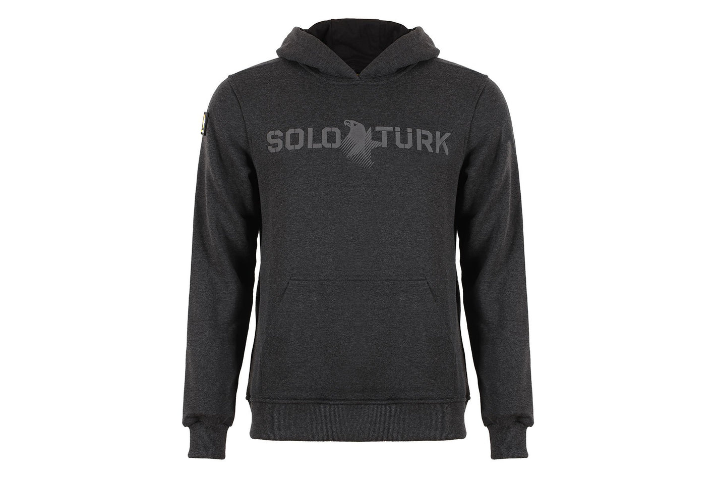 SOLOTURK  Antrasit Unisex Classic Regular Fit Hoodie