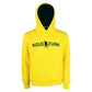 SOLOTURK  Yellow Unisex Classic Regular Fit Hoodie