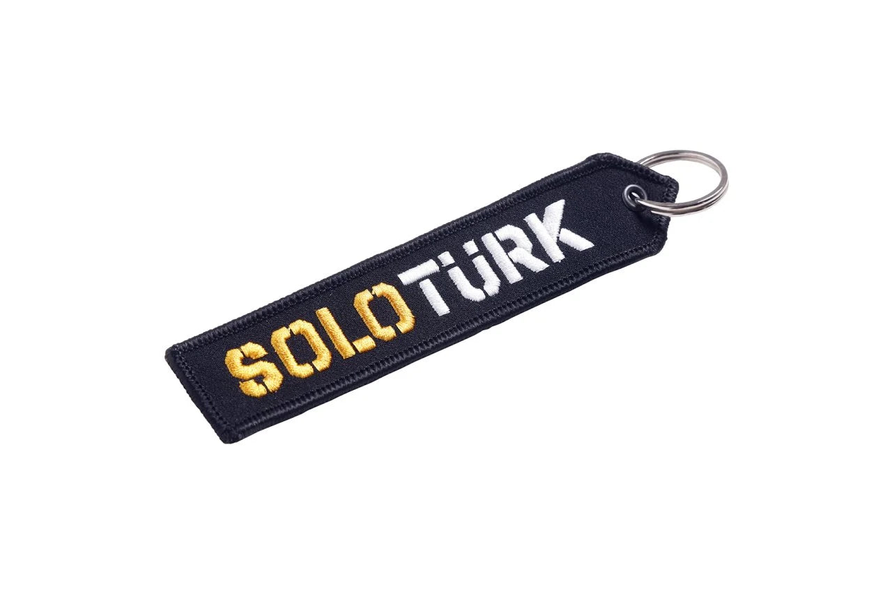 SOLOTURK F16 Demo Team Reflect Key Chain