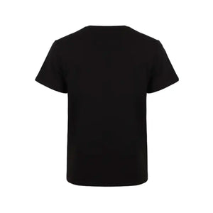 SOLOTURK  Unisex Regular Fit Black T-Shirt