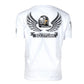 SOLOTURK  Wings Unisex Regular Fit White T-Shirt