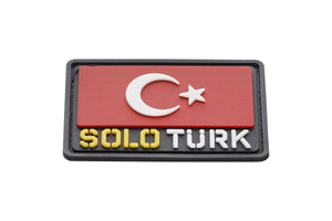 SOLOTURK Silicone Flag Patch